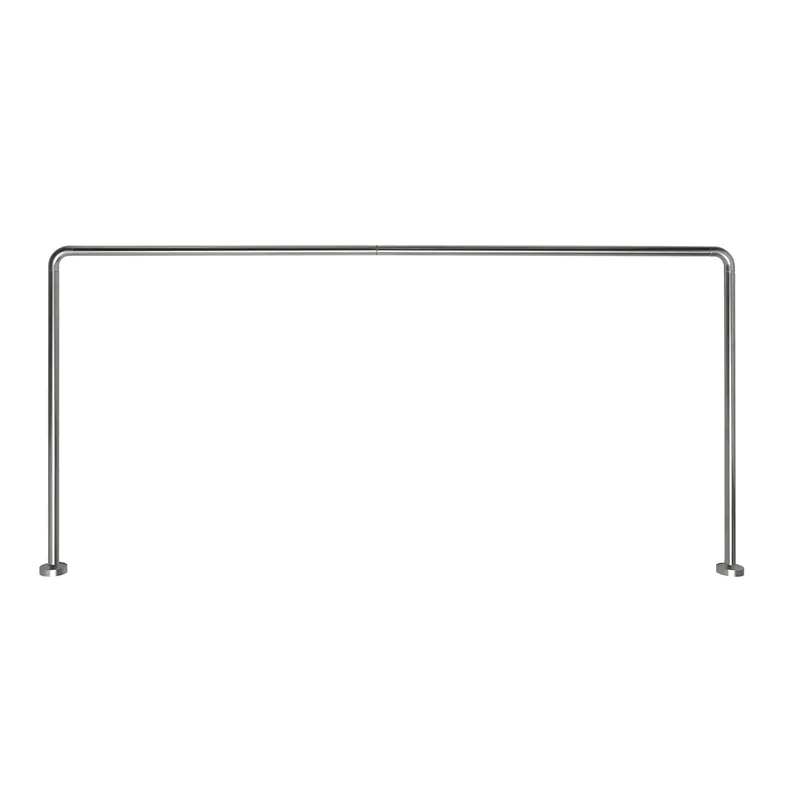 Telaio doccia angolare 80x170x80 cm alluminio anodizzato Must-Have