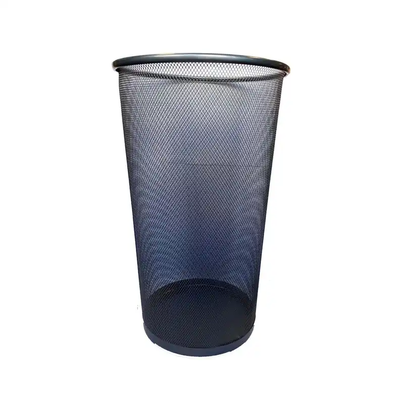 Portaombrelli rotondo in metallo Columbia H 50 cm nero Rechtstreeks Van De Fabrikant