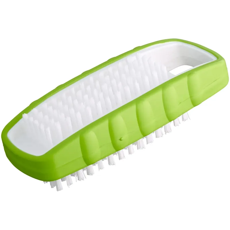 Spazzola lavamani in legno verde-bianco Superprijs