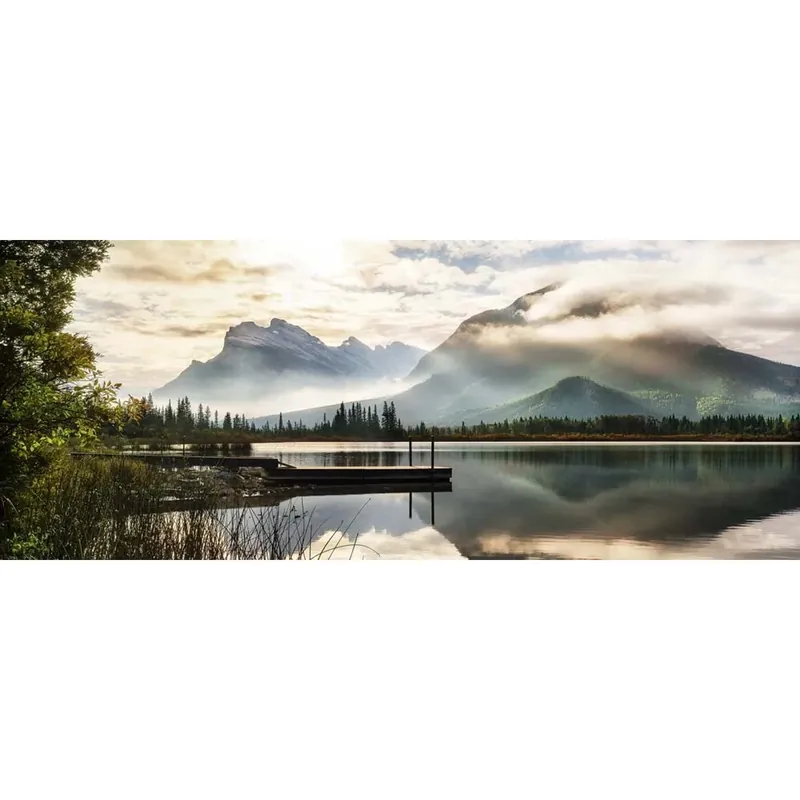 Tela stampata immagine lago 60x150 cm Hoge Kwaliteit