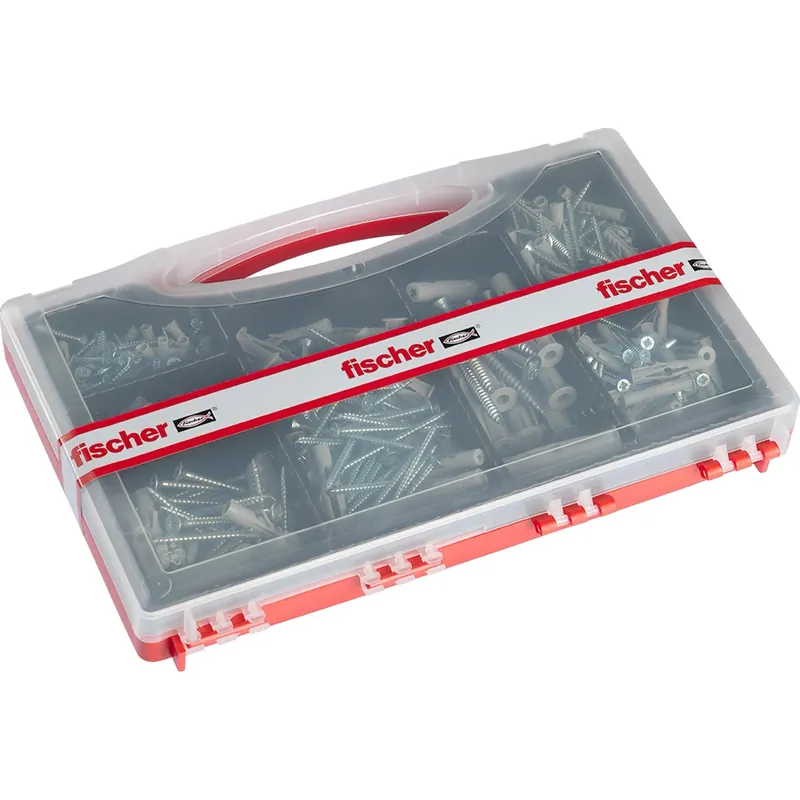 Gecertificeerd Set tassello Fischer in nylon tipo S e FU 180 pz
