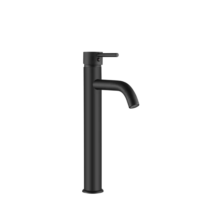 Rubinetto per lavabo alto Nicole nero Meest Verkocht
