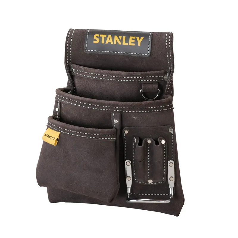 Rechtstreeks Van De Fabrikant Fodero Stanley porta chiodi e porta martello in cuoio