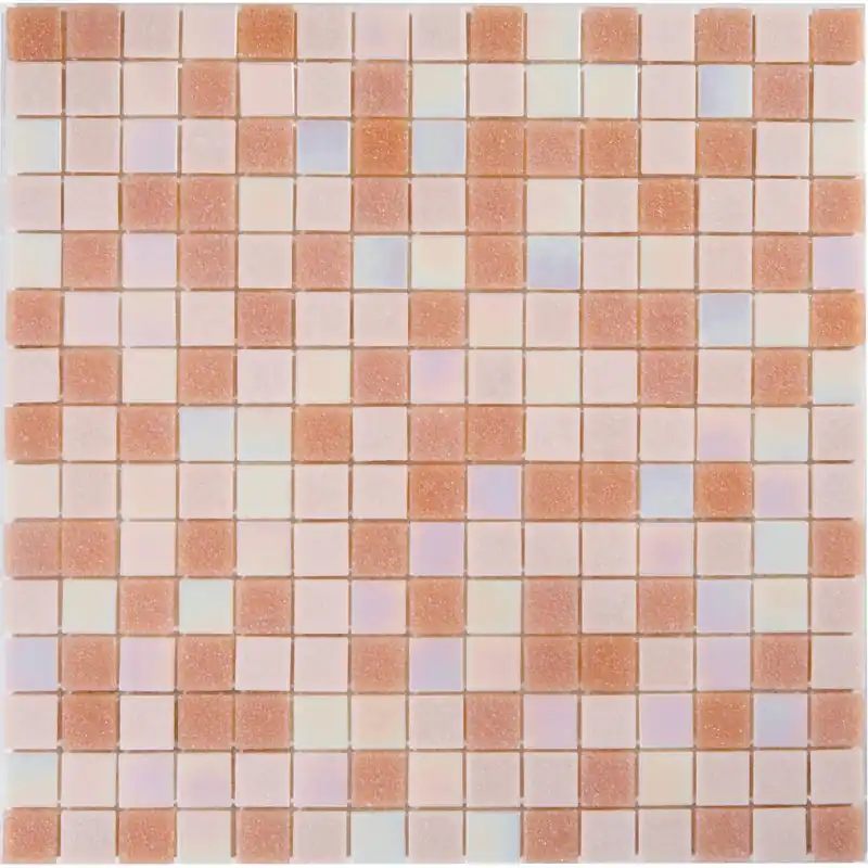 Mosaico Rose Cotton 31,6x31,6 cm in vetro Alleen Vandaag