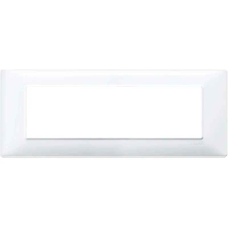 Korting Placca Vimar Plana 7 moduli bianco