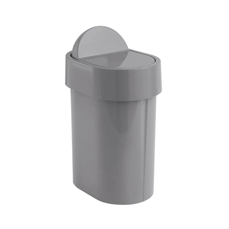 Cestino da bagno Junior in resina 4,8 l grigio Aanbieding