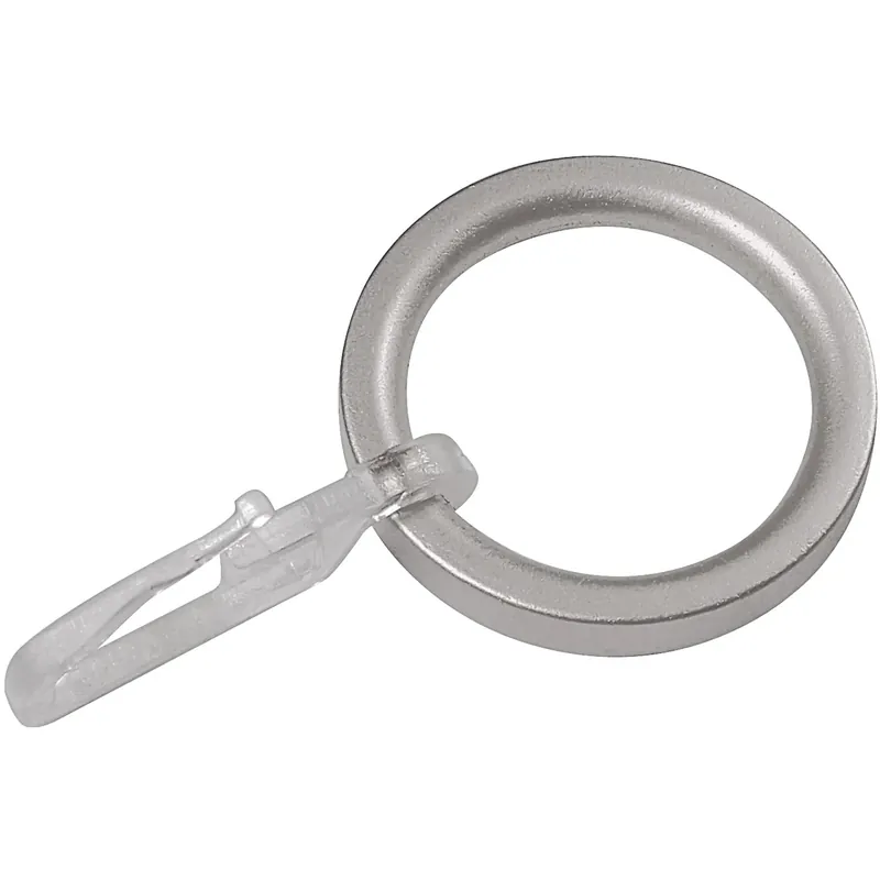 Aanbieding Anello con gancio per bastone tenda acciaio Ø 20 mm 10 pz
