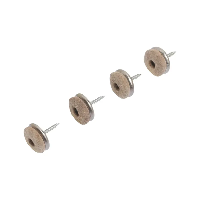 Tijdelijk Beschikbaar Feltrino per parquet con vite Ø 24 mm