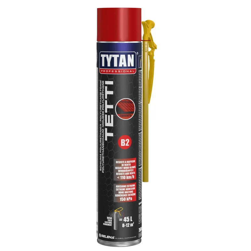 Schiuma poliuretanica Tetti B2 manuale ergo Tytan 750 ml Beperkte Voorraad
