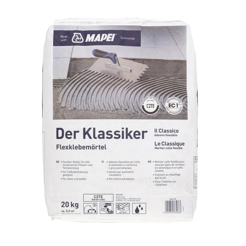 Adesivo flessibile Il Classico C2TE 20 kg Koop Online