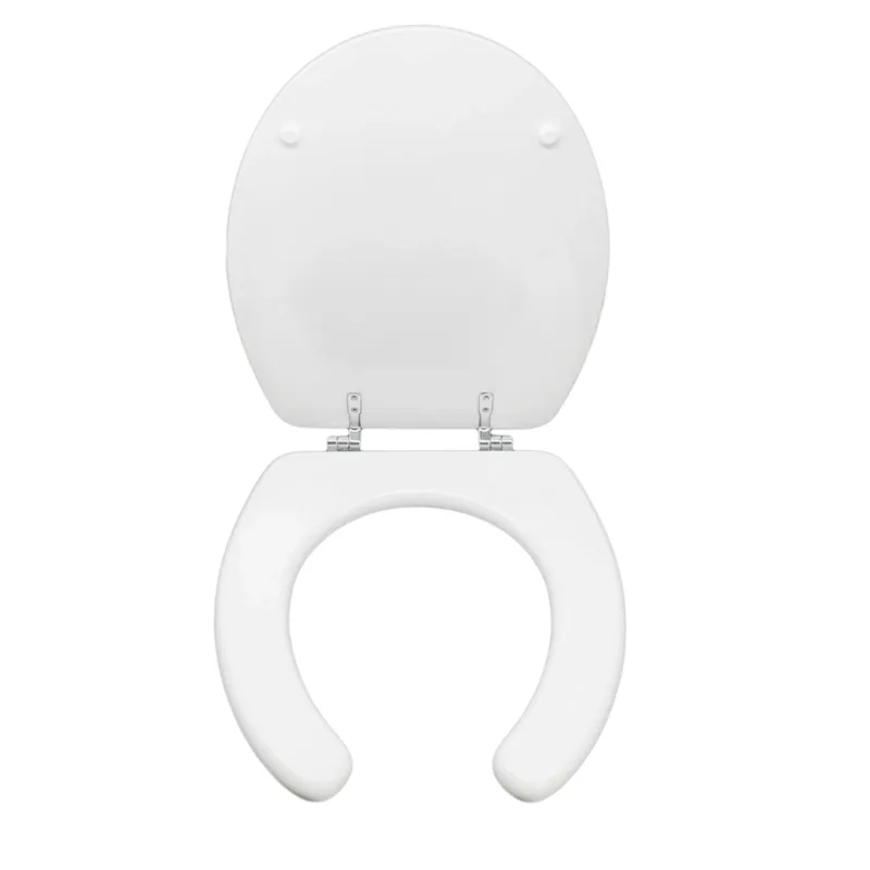 Copriwater ovale per disabili Sagittario in mdf poliesterato bianco Gecertificeerd