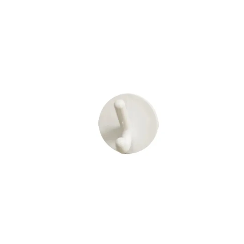 Fabrieksprijs Gancio adesivo in plastica tondo bianco 4 x 4 x 0,6 cm