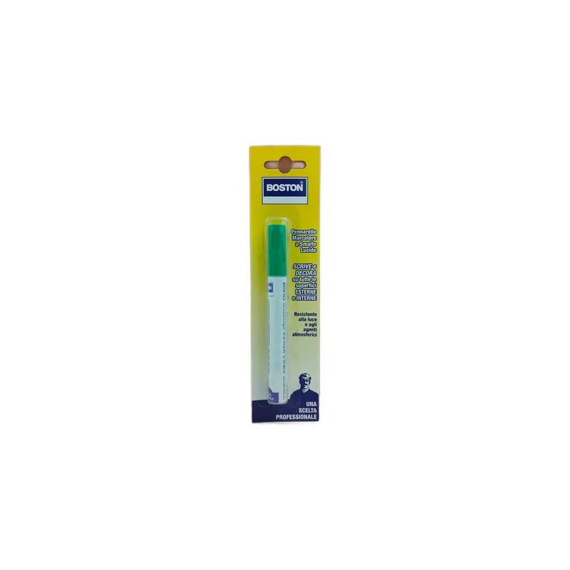Pennarello marcatore a smalto Boston verde chiaro Snelle Levering