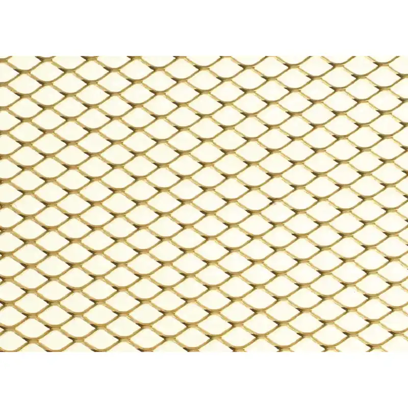 Lamiera stirata 1000x500 mm alluminio oro Tijdelijk Beschikbaar