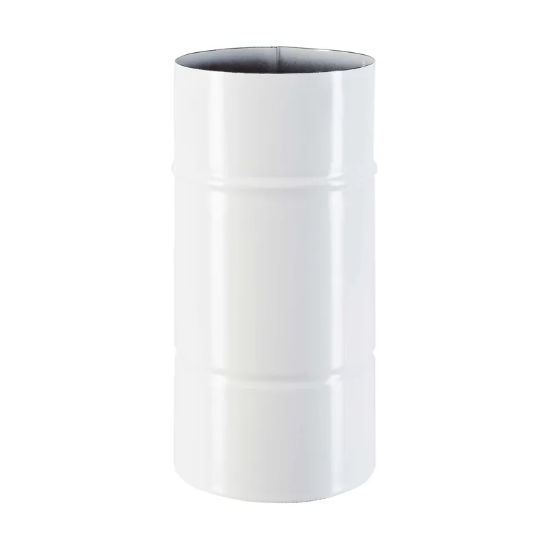 Tubo smaltato lineare porcellanato bianco L 25 cm Ø 12 cm Goedkoop