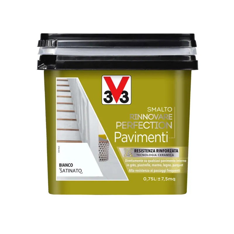 Must-Have Smalto a solvente satinato V33 Rinnovare Perfection bianco 0,75 l