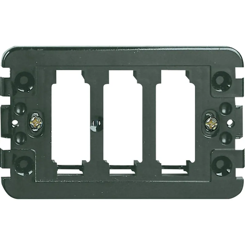 Vimar 8000 supporto 3M con viti per scatole rettangolari 3 moduli Bestel Nu