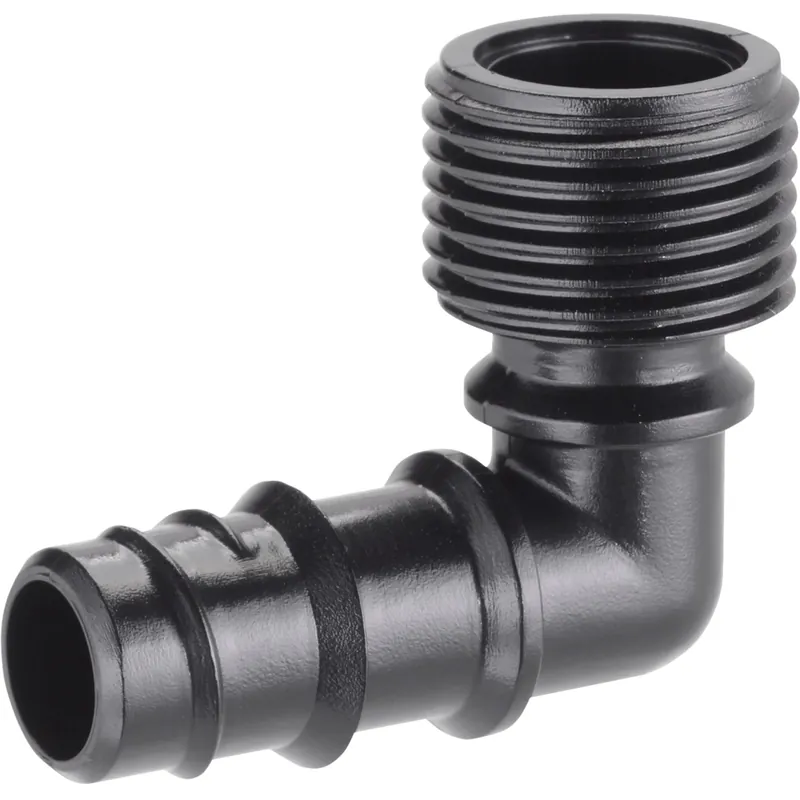 Claber raccordo a gomito Ø 1/2" (13-16 mm) filetto 1/2" 2 pz Korting