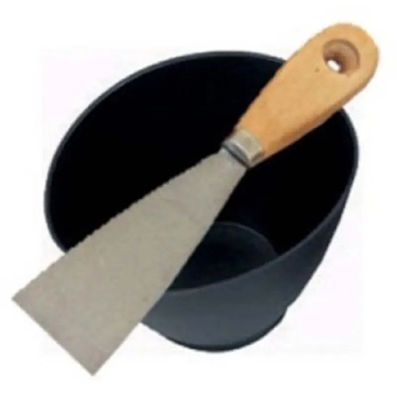Laatste Versie Kit stuccatura con recipiente per stucco in plastica e spatola