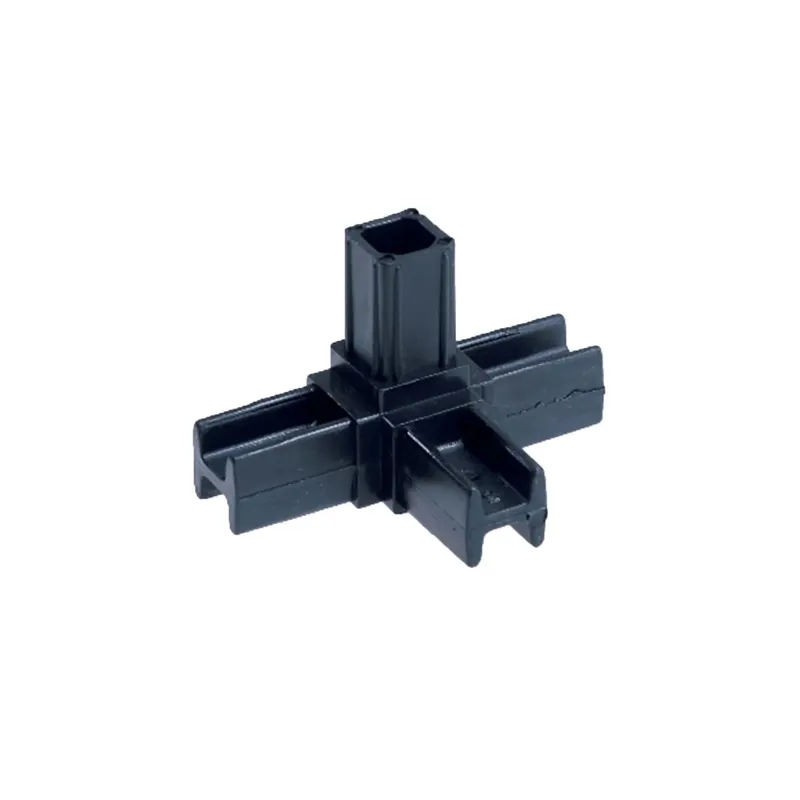 Weekendaanbieding Connessione 4 vie per tubo 20x20 mm in pvc nero