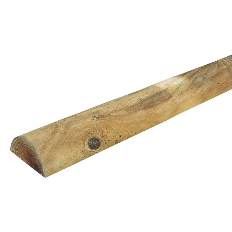 Favoriet Palo semi tondo in legno traverso Ø 7 x H 250 cm