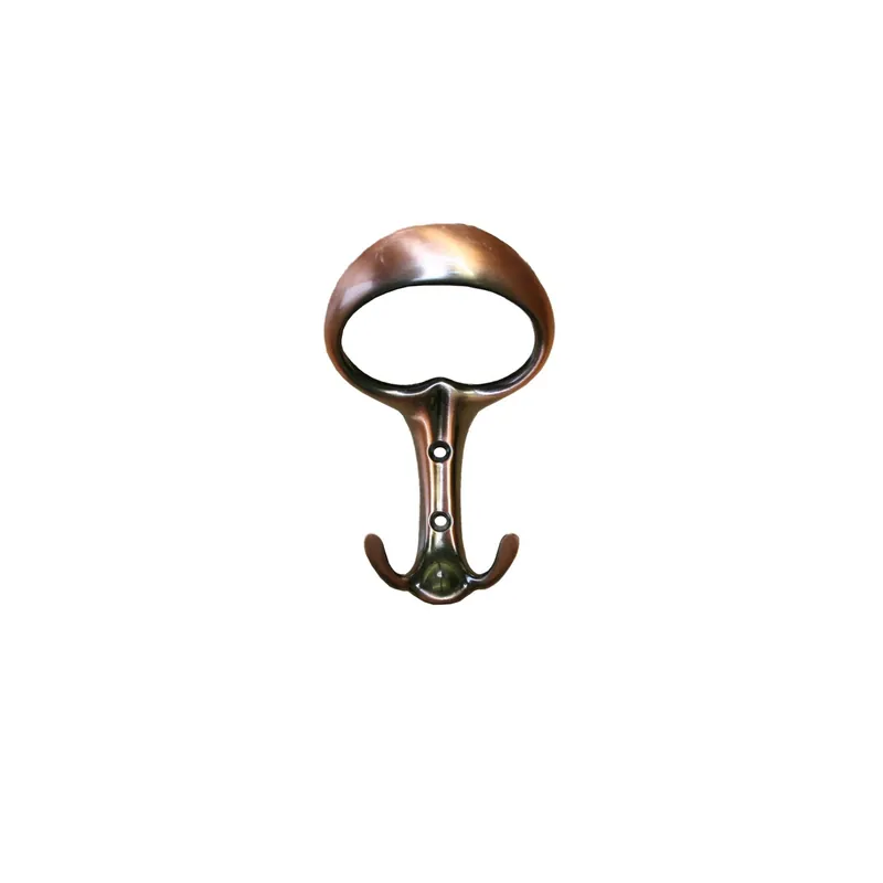 Appendi abiti in zama rame satinato L 9,6 x H 13,4 cm Betrouwbaar