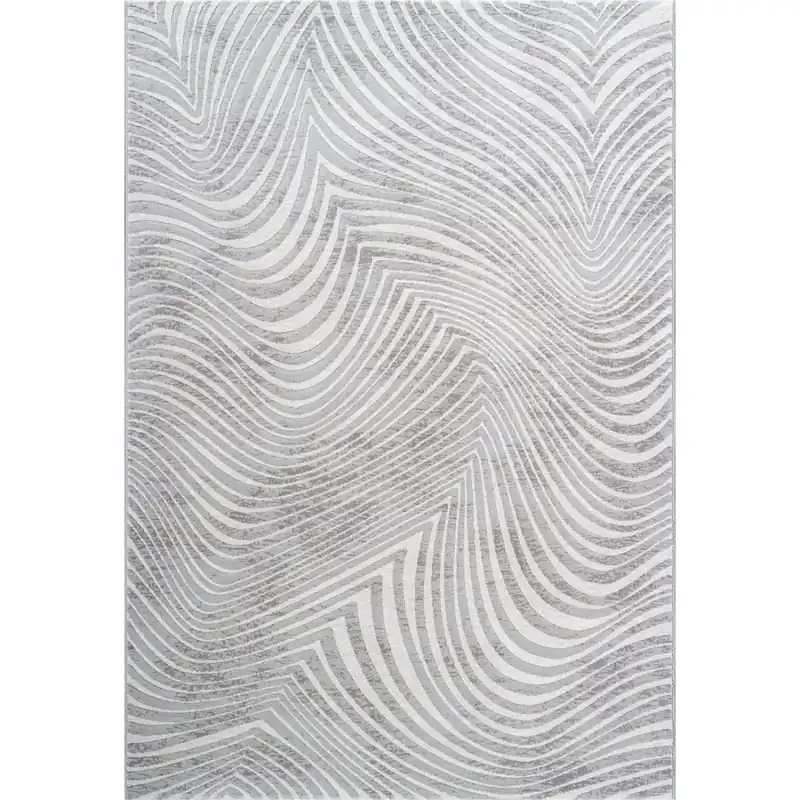 Tijdelijk Beschikbaar Tappeto Lido geometrico grigio 160 x 230 cm
