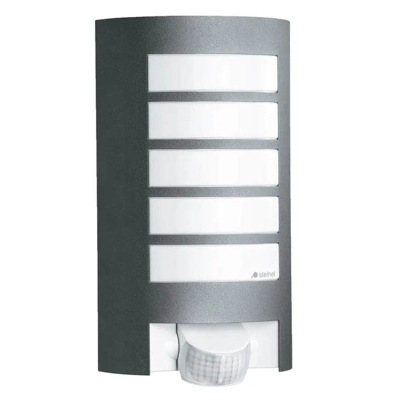 Lampada LED con rilevatore L 12 11x15,5x27 cm antracite Bestel Nu