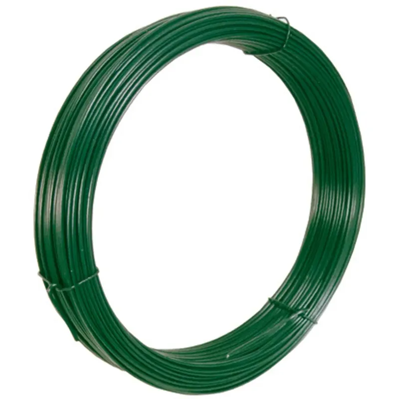 Bestel Nu Filo in ferro plastificato per tensione 100 m Ø 0,8 mm verde