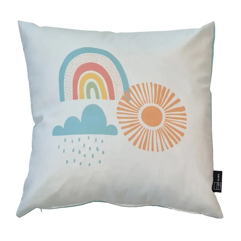 Gecertificeerd Cuscino arredo Arcobaleno 42x42 cm