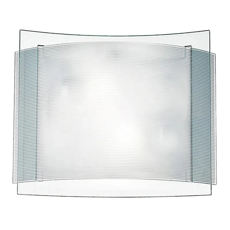 Plafoniera Righe 28x35x17 cm bianco Superprijs