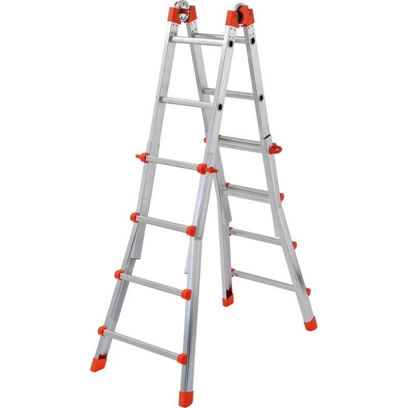 Finale Uitverkoop Scala telescopica in alluminio Peppina ALU 4+4 gradini P max 100 kg