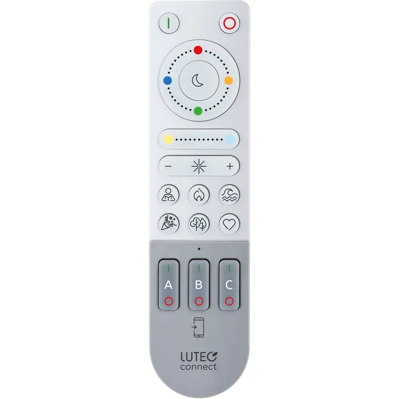 Actieprijs Telecomando luci remoto Lutec Connect infrarossi & Bluetooth bianco