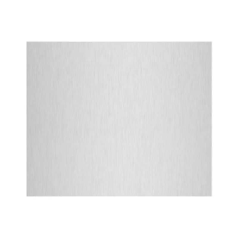 Piastra in acciaio satinato 60x50 cm Speciale Aanbieding