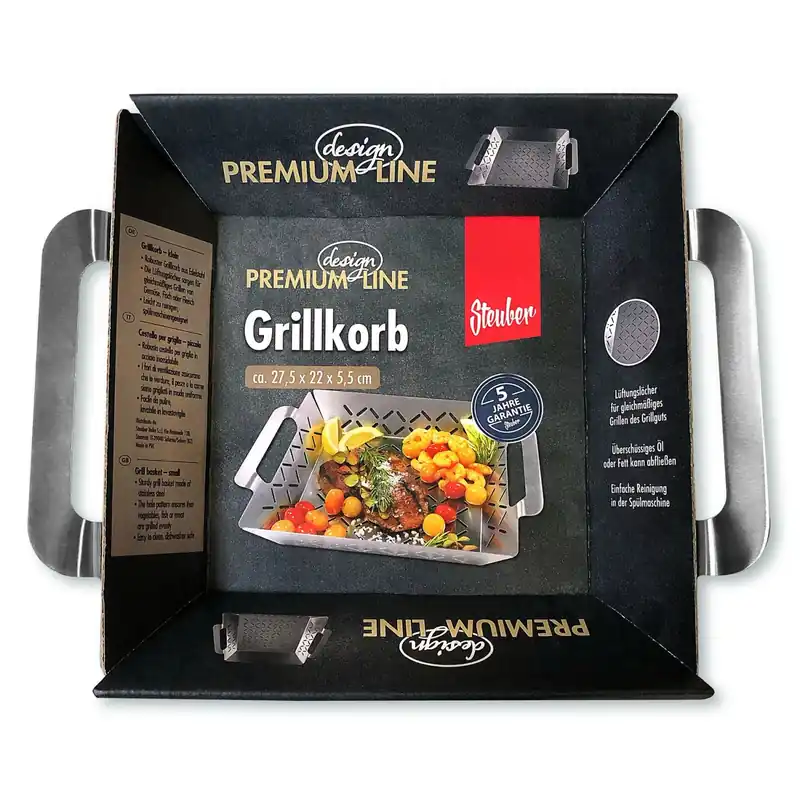 Koopje Cestello cottura barbecue Steuber 5,9x26,5x22,5 cm