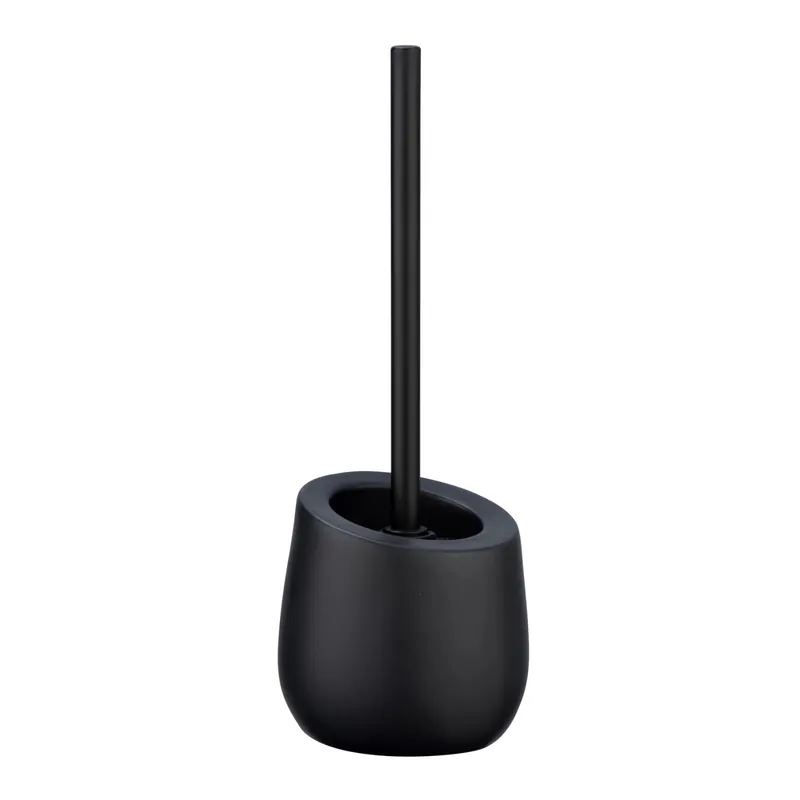 Portascopino bagno Wenko Badi H 38 cm nero opaco Beperkt Aanbod