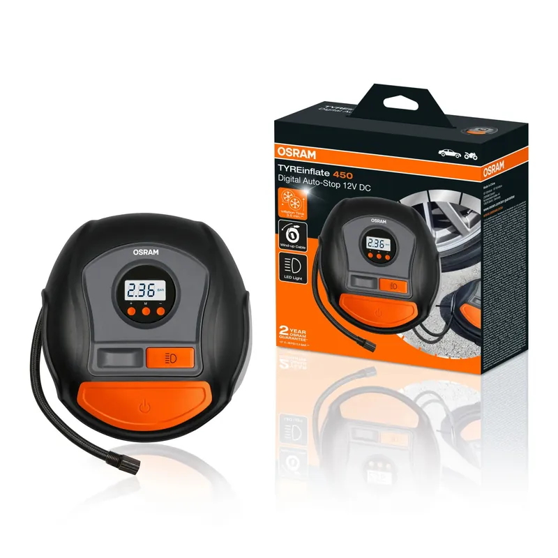 Compressore digitale per gonfiaggio pneumatici OSRAM Nu Kopen