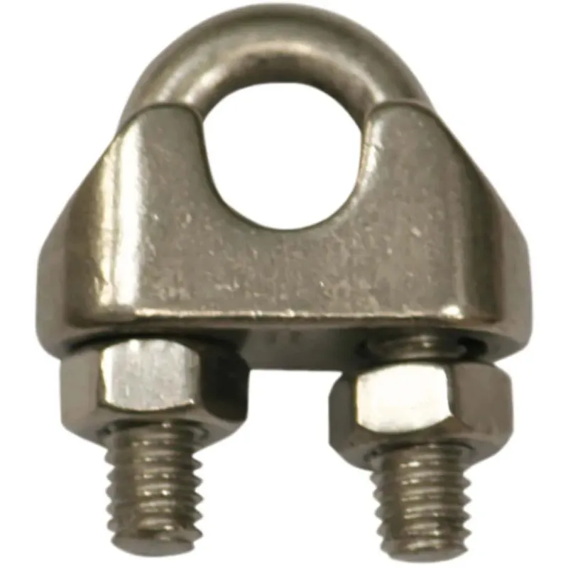 Hete Deal Confezione 2 morsetti acciaio inox Ø 3 mm