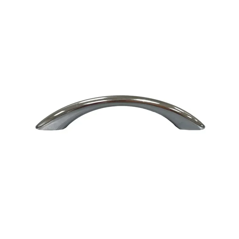 Maniglia in plastica riciclata 96x128x10 mm cromato Weekendaanbieding
