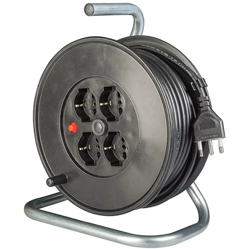 Aanbieding Avvolgicavo mini 4 prese pluristandard 15 m