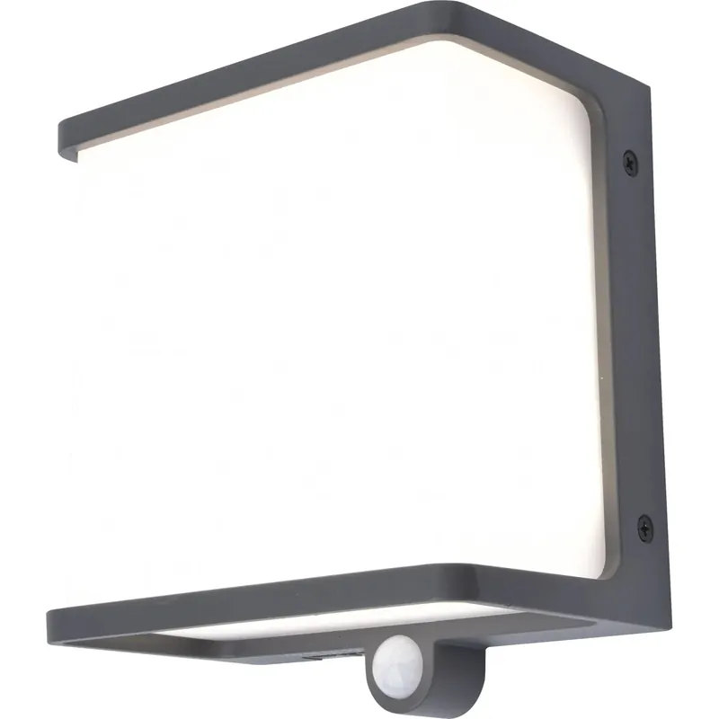 Applique solare da esterno LED Lutec Doblo 12 W 1000 lm 4000 K IP44 17x8,9x15 cm Hoge Kwaliteit