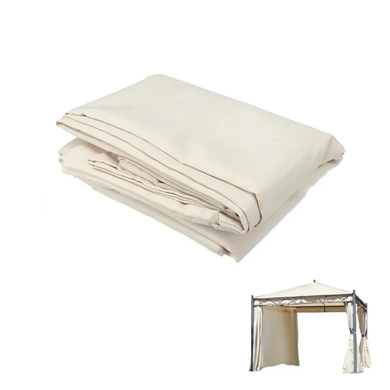 Telo di ricambio in poliestere per Gazebo 371 sabbia 300x300 cm Bestseller