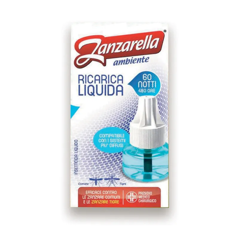 Antizanzare Zanzarella ricarica liquida classica 60 notti Beperkte Voorraad