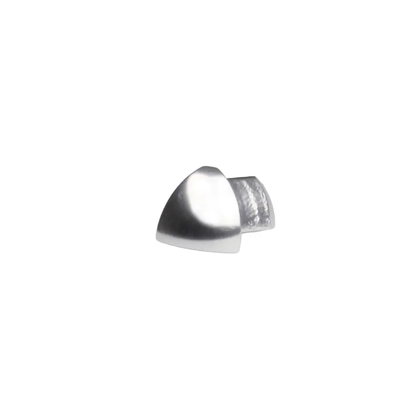 Nu Kopen Tappi copri profilo terminale 2-3 vie rondalu brillante H 12,5 mm 2 pz