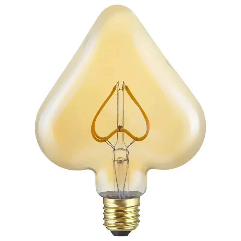 Koop Vandaag Lampadina LED E27 decorativa Cuore 200 lm luce ambrata