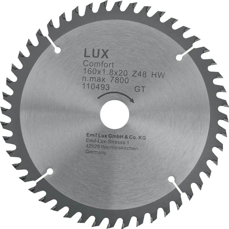 Betaalbaar Lama per sega circolare HM Ø 160x20 mm 48 denti
