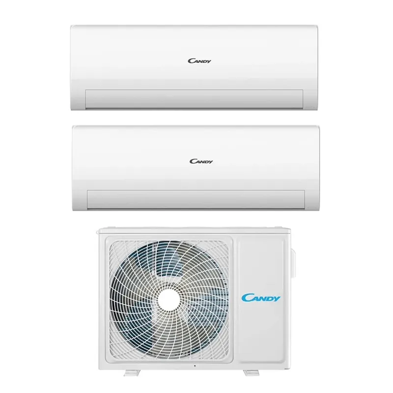 Climatizzatore fisso Candy Pura dualsplit 9000+12000 BTU classe A++/A+ Finale Uitverkoop