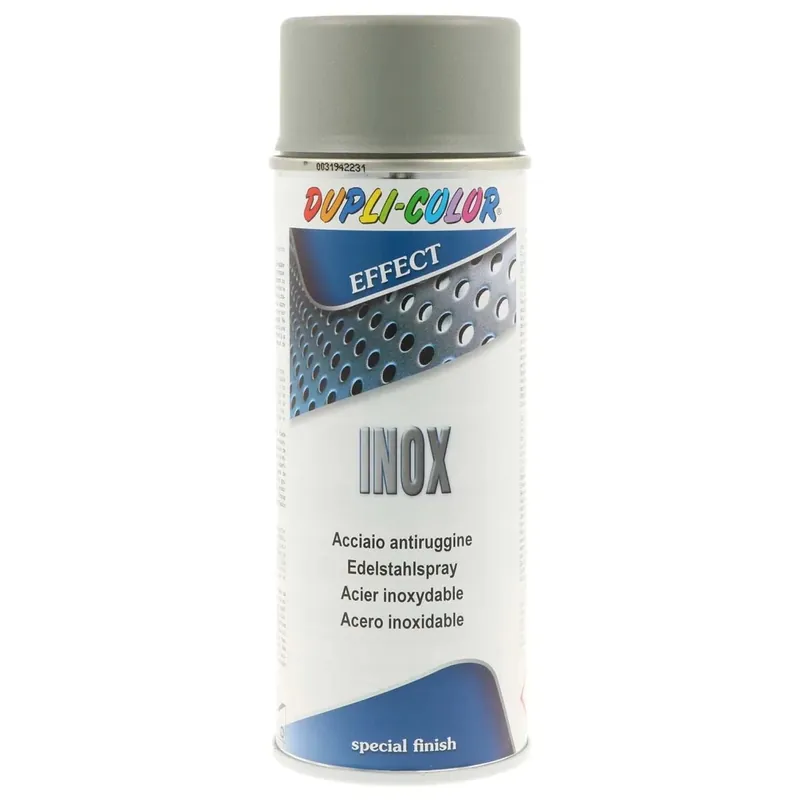 Vernice spray Dupli-Color effetto acciaio inox 400 ml Express Levering