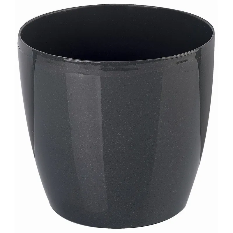 Merkproduct Vaso da interno Stars in plastica ø 12 cm antracite
