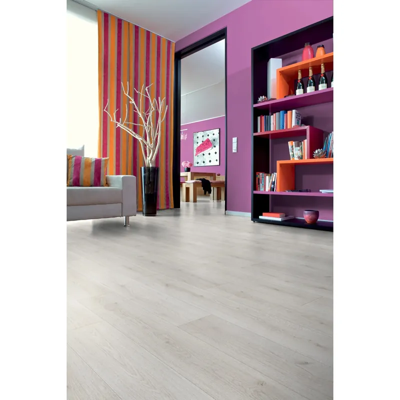 Pavimento laminato Advanced Trend rovere bianco sp. 8 mm 2,131 m² Shop Nu